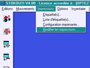Modification impression