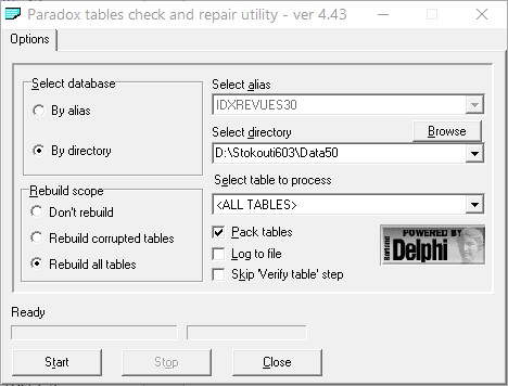 Réparation tables
